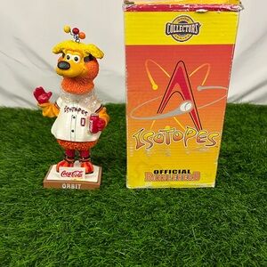 Vintage NIB Albuquerque Isotopes Bobblehead Orbit Coca Cola 6/29 2006 SGA